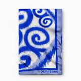 Seamless Hand Drawn Pattern pocket square — folded product.