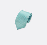 Sky Blue Diagonal Striped Neck Ties - Neckties | Monzoro Pakistan