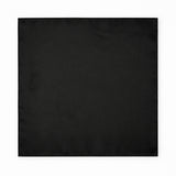 The Black Matter pocket square — full flat product.