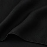 The Black Matter pocket square — fabric and design close-up.
