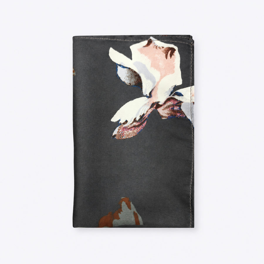 The Grey Garden pocket square — folded product.