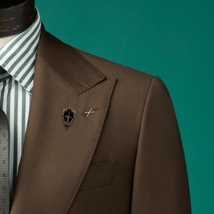 The Ottoman Shield Lapel Pin - Lapel Pins | Monzoro Pakistan