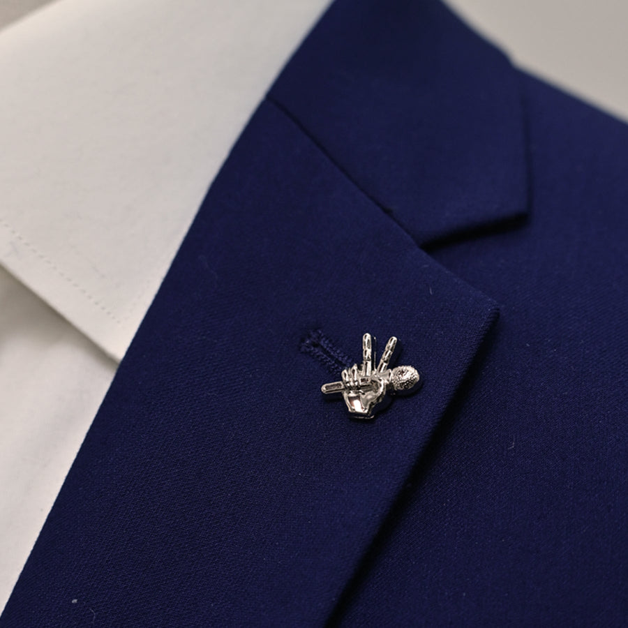 The Singer’s Victory – Silver Lapel Pins - Lapel Pins | Monzoro Pakistan