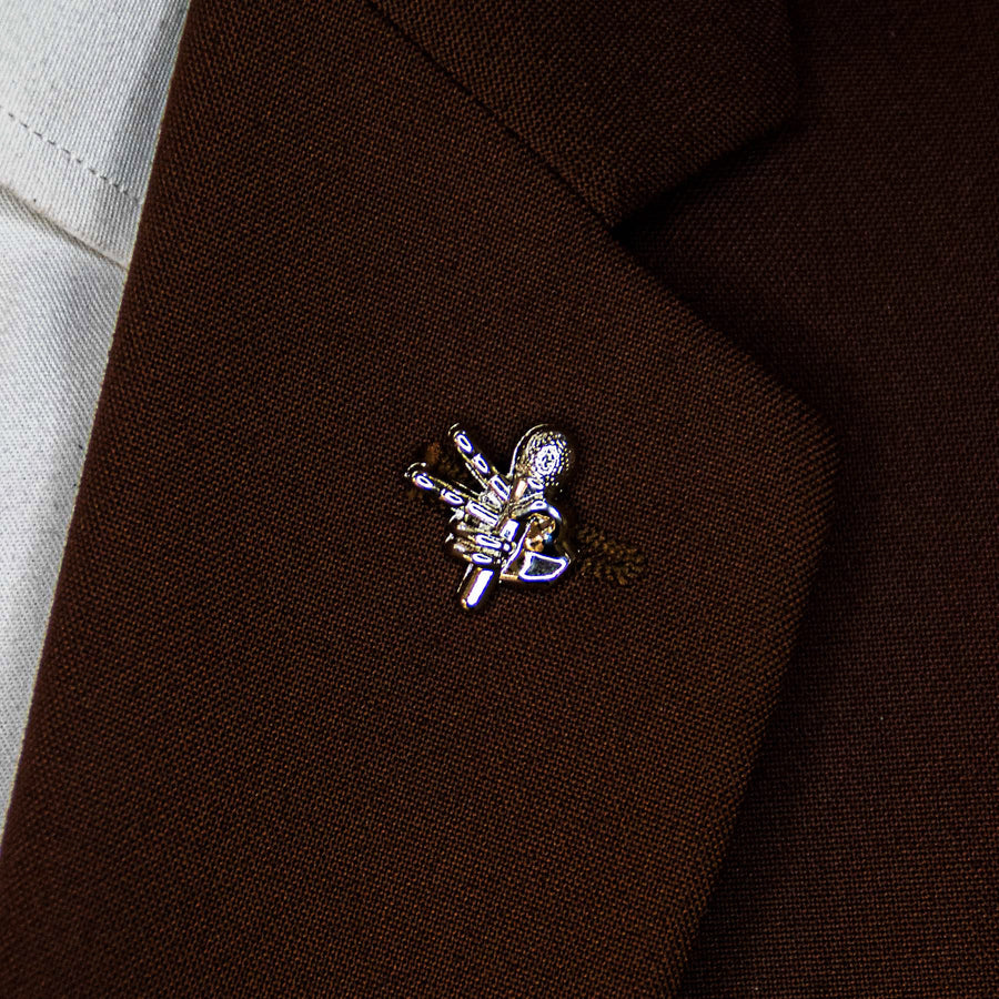 The Singer’s Victory – Silver Lapel Pins - Lapel Pins | Monzoro Pakistan
