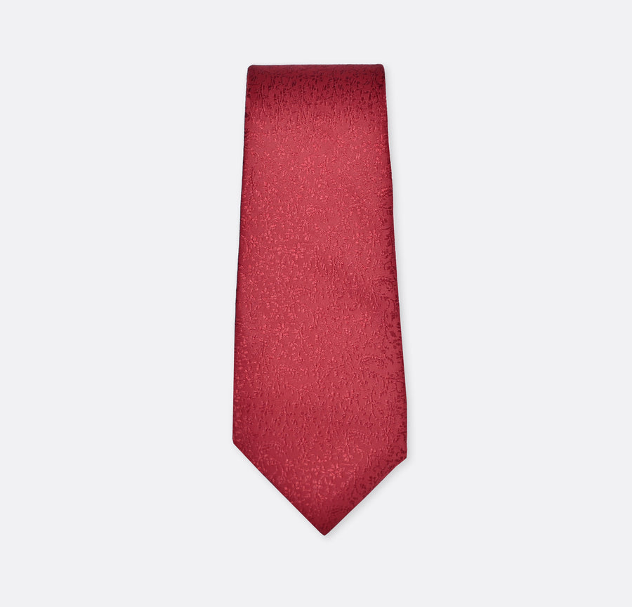 True Red Self Tie - Neckties | Monzoro Pakistan