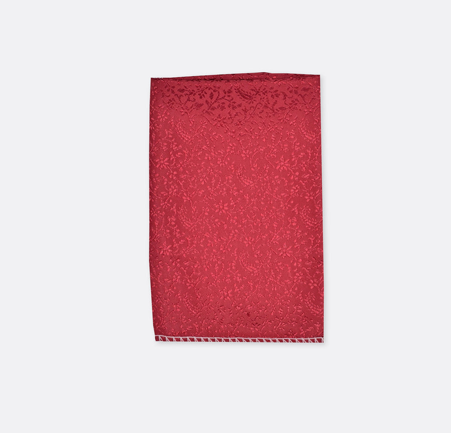 True Red Self Tie & Pocket Square Set - Combo Sets | Monzoro Pakistan