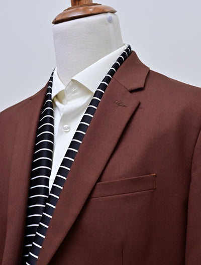 White Cane Crow Silk Men Scarves - Silk Scarves | Monzoro Pakistan