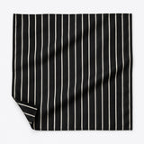 White Cane Crow pocket square — unfolded studio detail.