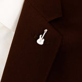 White Guitar - Lapel Pins - Lapel Pins | Monzoro Pakistan