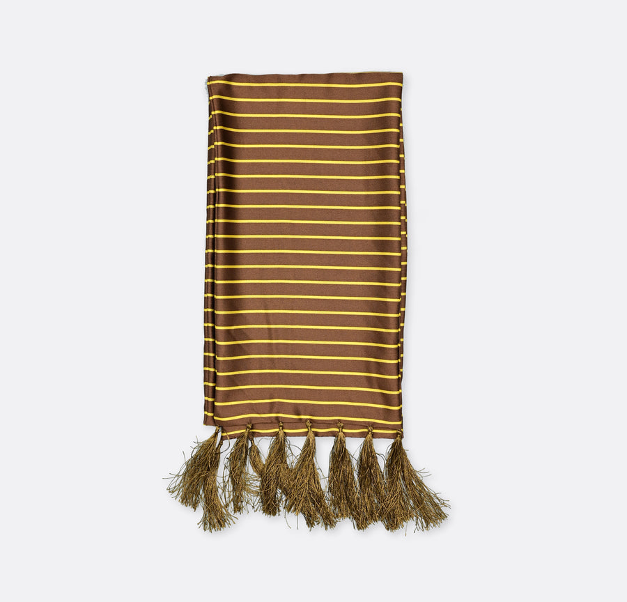 Yellow Cane Hazel Silk Men Scarves - Silk Scarves | Monzoro Pakistan