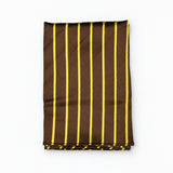 Yellow Cane Hazel pocket square — folded product.