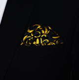 Chinese Floral Art – Silk Pocket Square