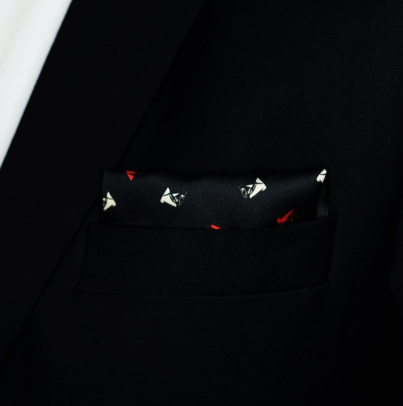 Abstract Horse – Silk Pocket Squares