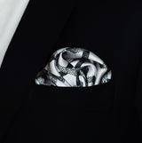 Infinite Geometric Loop – Silk Pocket Square