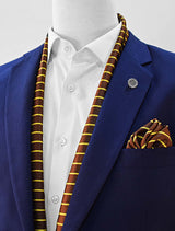 Yellow Cane Hazel Silk Scarf Set - Combo Sets | Monzoro Pakistan