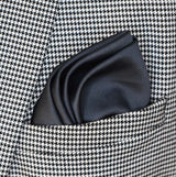 Charcoal Solid - Silk Pocket Square