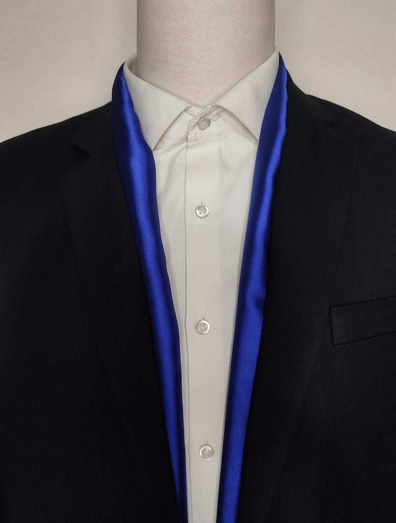 ROYAL BLUE - SILK scarves