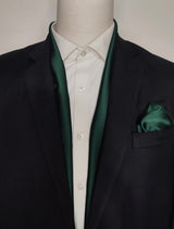 Turquoise Green - Silk Scarf & Pocket Square Set - Combo Sets | Monzoro Pakistan