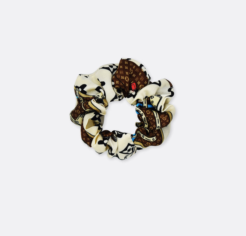 Muchmore fancy style silk Scrunchies