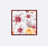 Elegant Seamless Floral Pattern - Silk Pocket Square