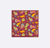 Paisley Shape - Silk Pocket Square