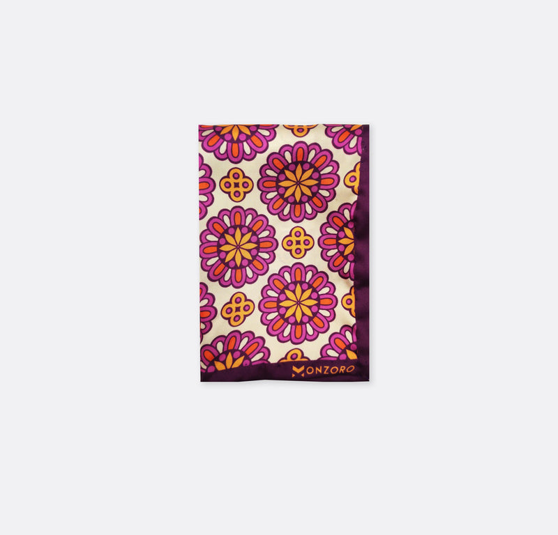 Ethnic Vector Pattern - Silk Pocket Square