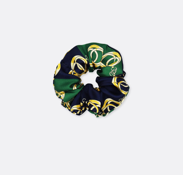 CHAIN LOOP SILK Scrunchies