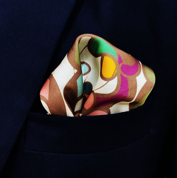 Foulard Ralph Lauren Silk Pocket Square