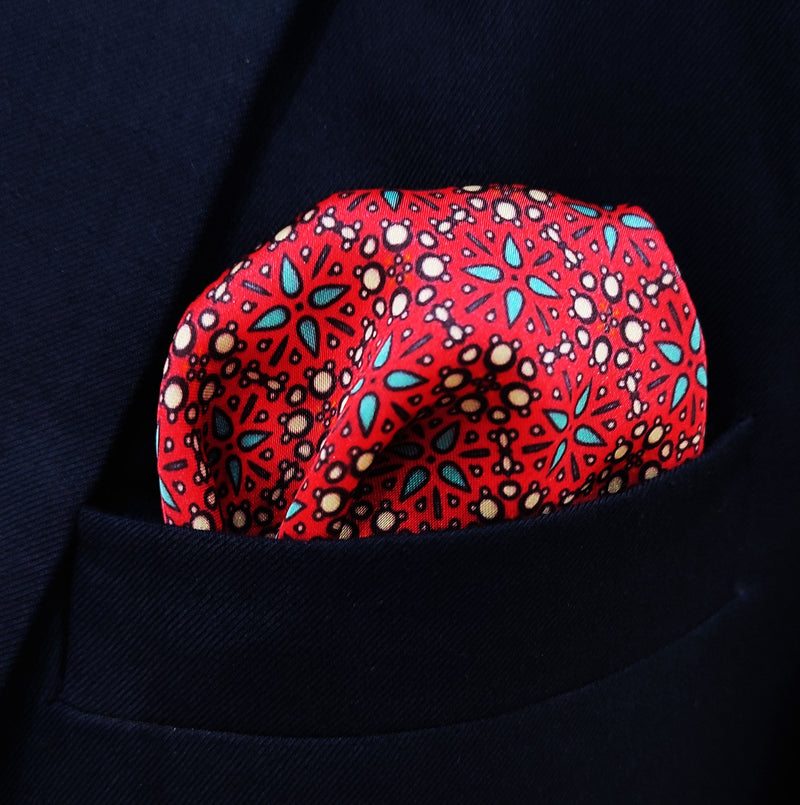 Seamless Repeat Pattern - Silk Pocket Square