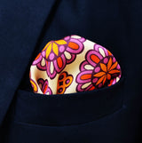 Ethnic Vector Pattern - Silk Pocket Square