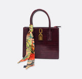 safari and floral - silk twilly scarves