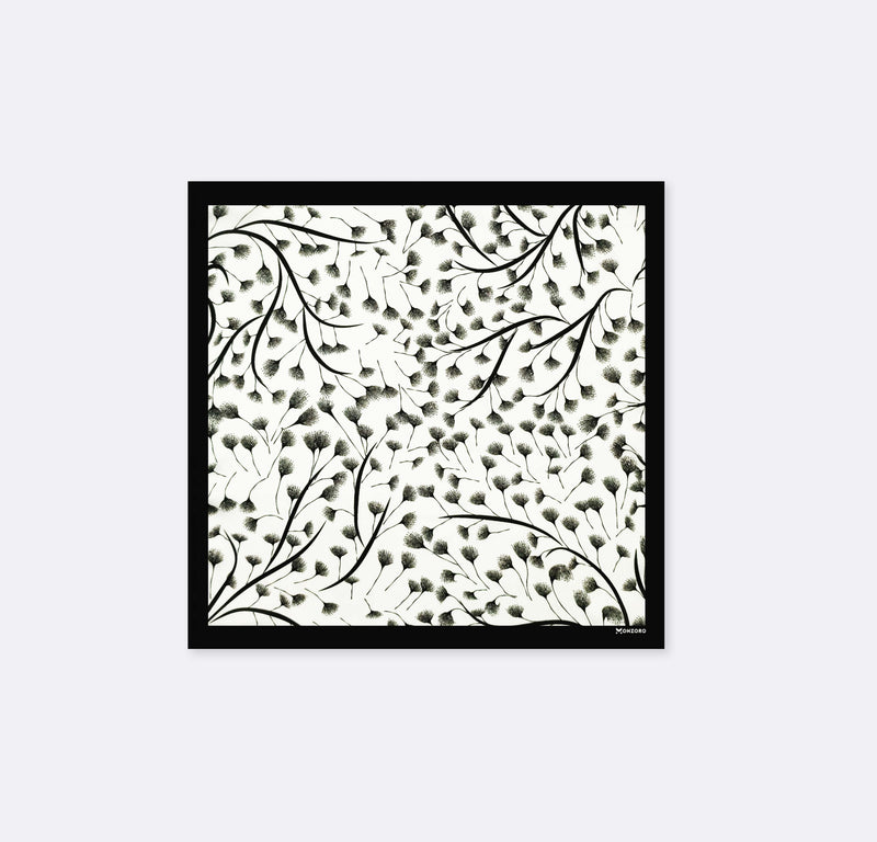 Modern Floral - Silk Pocket Square