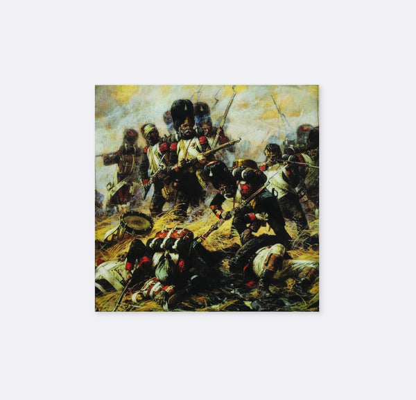 The Battle of Waterloo - Silk Pocket Square