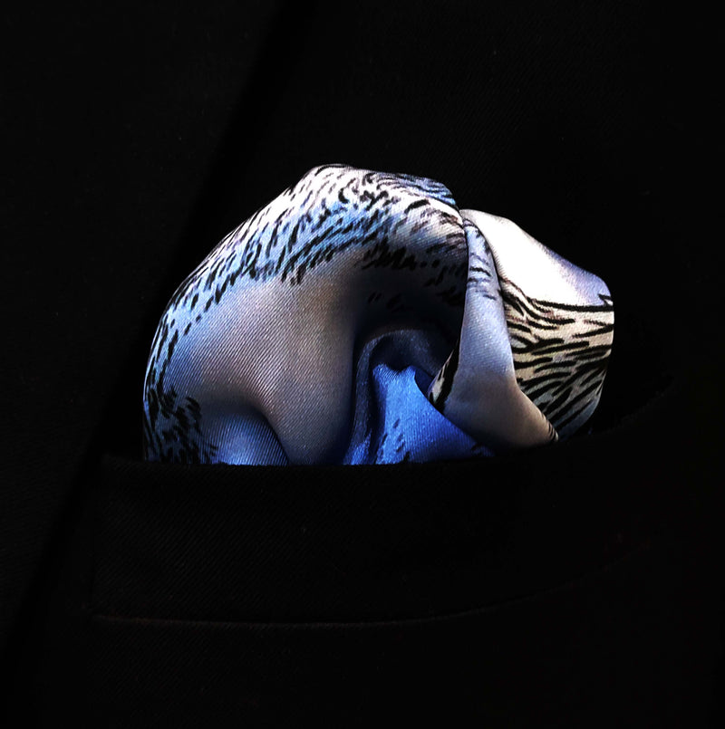 Pakistani Markhor - Silk Pocket Squares