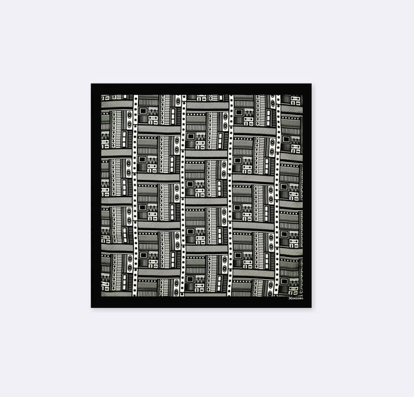 Rectangular Strips - Silk Pocket Square