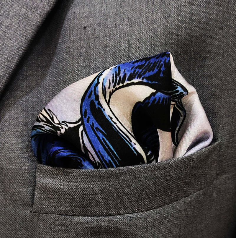 Pakistani Markhor - Silk Pocket Squares