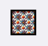 Hawaiian flower - SILK POCKET SQAURES