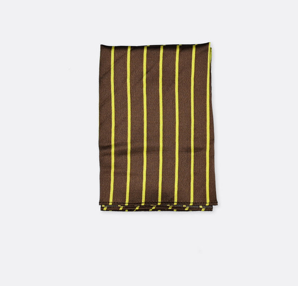 Yellow Cane Hazel - Silk Pocket Square