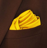 Mustard Solid - Silk Pocket Square