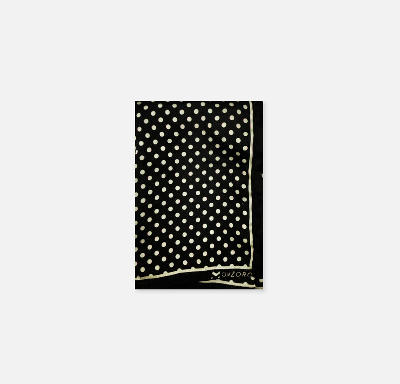 Point Black - Silk Pocket Square