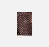 Chocolate HoneyComb - Silk Pocket Square