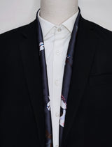 THE GREY GARDEN - SILk men scarves