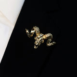 Markhor - Golden Lapel Pins