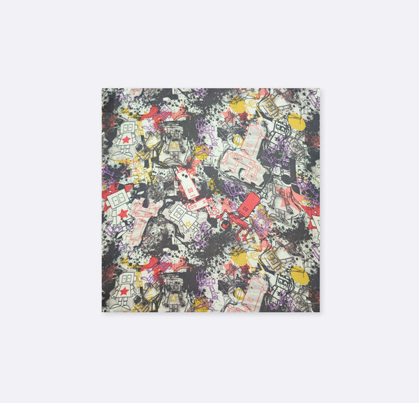 Doodle Do - Silk Pocket Square