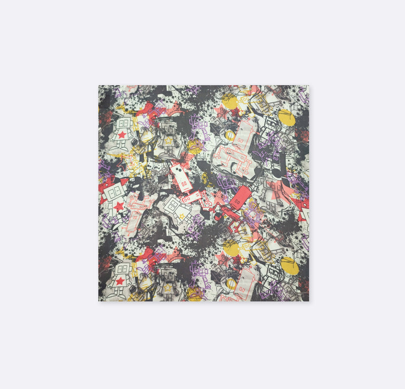 Doodle Do - Silk Pocket Square