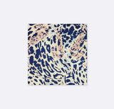 Snow Leopard - Silk Pocket Square - Pocket Squares | Monzoro Pakistan