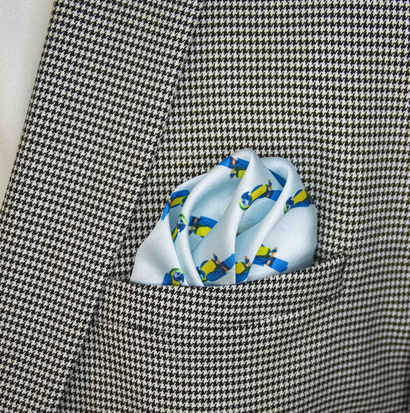 Macaw Print – Silk Pocket Squares
