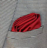 Bordeaux Wine Solid - Silk Pocket Squares