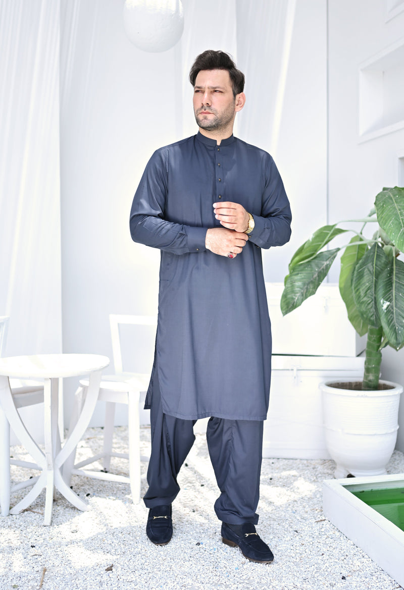 Tabeer - Stitched Charcoal