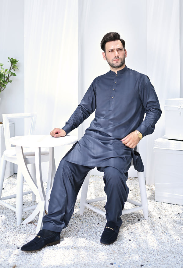 Tabeer - Stitched Charcoal